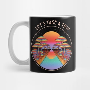 Rainbow - Let's Take  Trip Mug